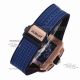 AAA replica BBF factory Hublot Big Bang square hollow rose gold case rubber strap watch (8)_th.jpg